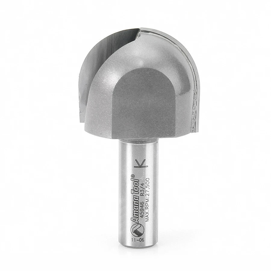 Amana Tool - 45946 - CORE BOX 3/4 RAD. EXTRA LONG