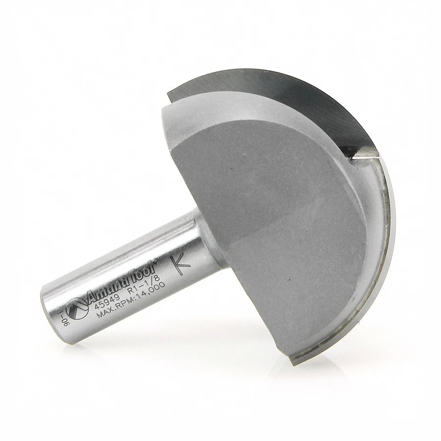 Amana Tool - 45949 - CORE BOX 1-1/8 RAD. 1/2 SHANK
