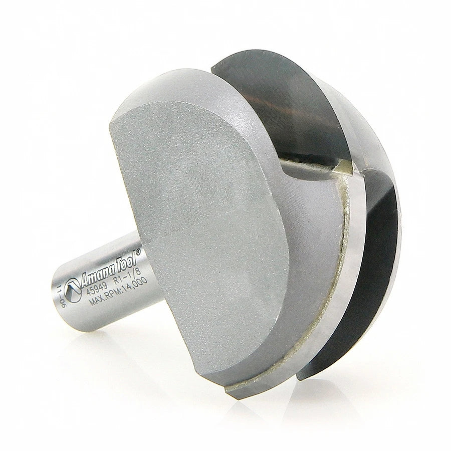 Amana Tool - 45949 - CORE BOX 1-1/8 RAD. 1/2 SHANK