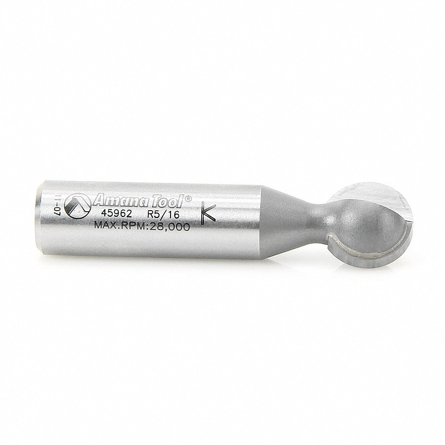 Amana Tool - 45962 - PLUNGE BALL 5/8 DIA. 1/2 SHANK