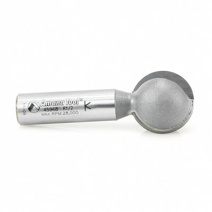 Amana Tool - 45968 - PLUNGE BALL 1" DIA. 1/2 SHANK