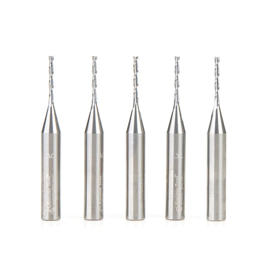 Amana Tool - 46009-5 - 5PCS 1/16"X1/4" XSPIRAL  UPCUT