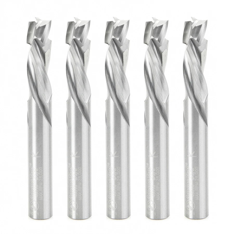 Amana Tool - 46010-5 - 5PC 3FL 3/8" COMPRESSION PACK