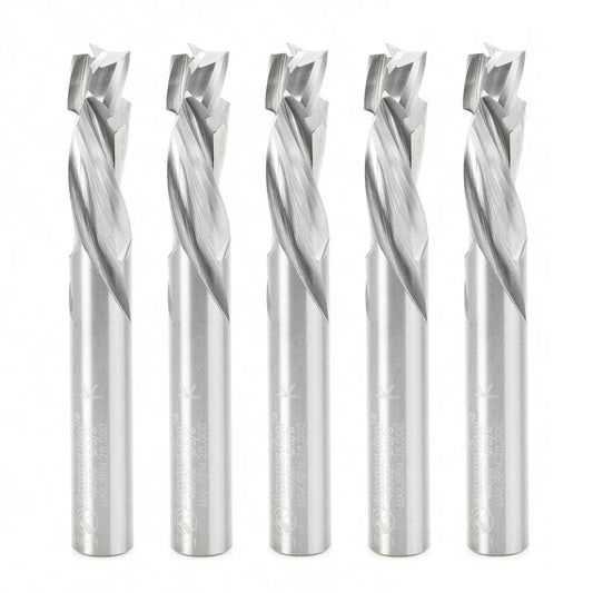 Amana Tool - 46010-5 - 5PC 3FL 3/8" COMPRESSION PACK