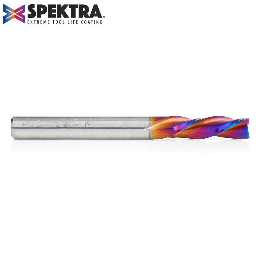 Amana Tool - 46052-K - 1/4" DOWNCUT 3FL SPIRAL SPEKTR