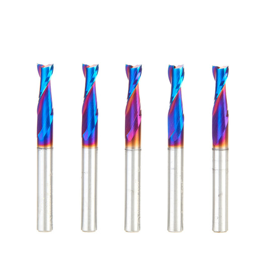 Amana Tool - 46102-K-5 - 5PCS 1/4"SPIRAL UPCUT SPEKTRA
