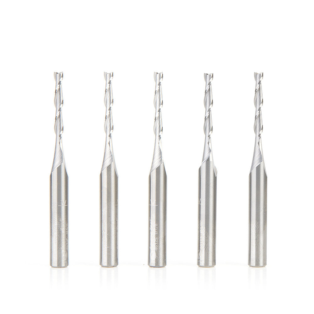 Amana Tool - 46125-5 - 5PCS 1/8"x1/4" SPIRAL UPCUT