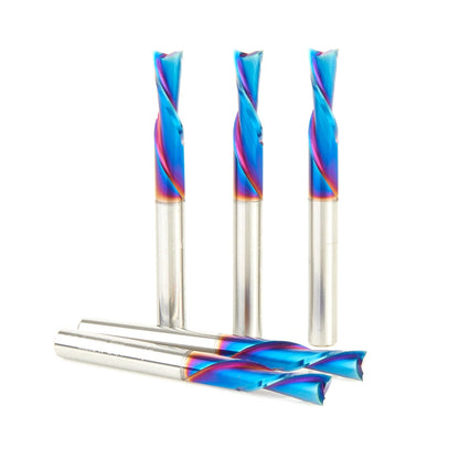 Amana Tool - 46202-K-5 - 5PCS 1/4"SPIRAL DONWCUT SPEKTR