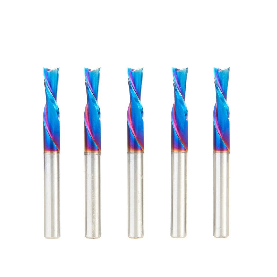Amana Tool - 46202-K-5 - 5PCS 1/4"SPIRAL DONWCUT SPEKTR