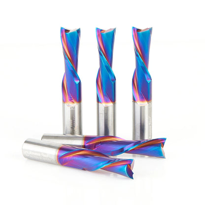 Amana Tool - 46206-K-5 - 5PCS 1/4"SPIRAL DONWCUT SPEKTR