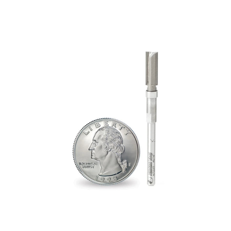 Amana Tool - 47220 - PLUNGE 3/16DIA UPPER BB 1/8SHK