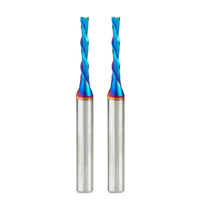 Amana Tool - 46225-K-2 - 2PCS 1/8"SPIRAL DONWCUT SPEKTR