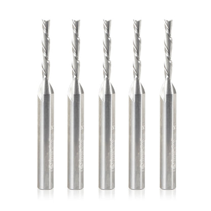Amana Tool - 46225-5 - 5PCS 1/8"x1/4" SPIRAL DOWNCUT