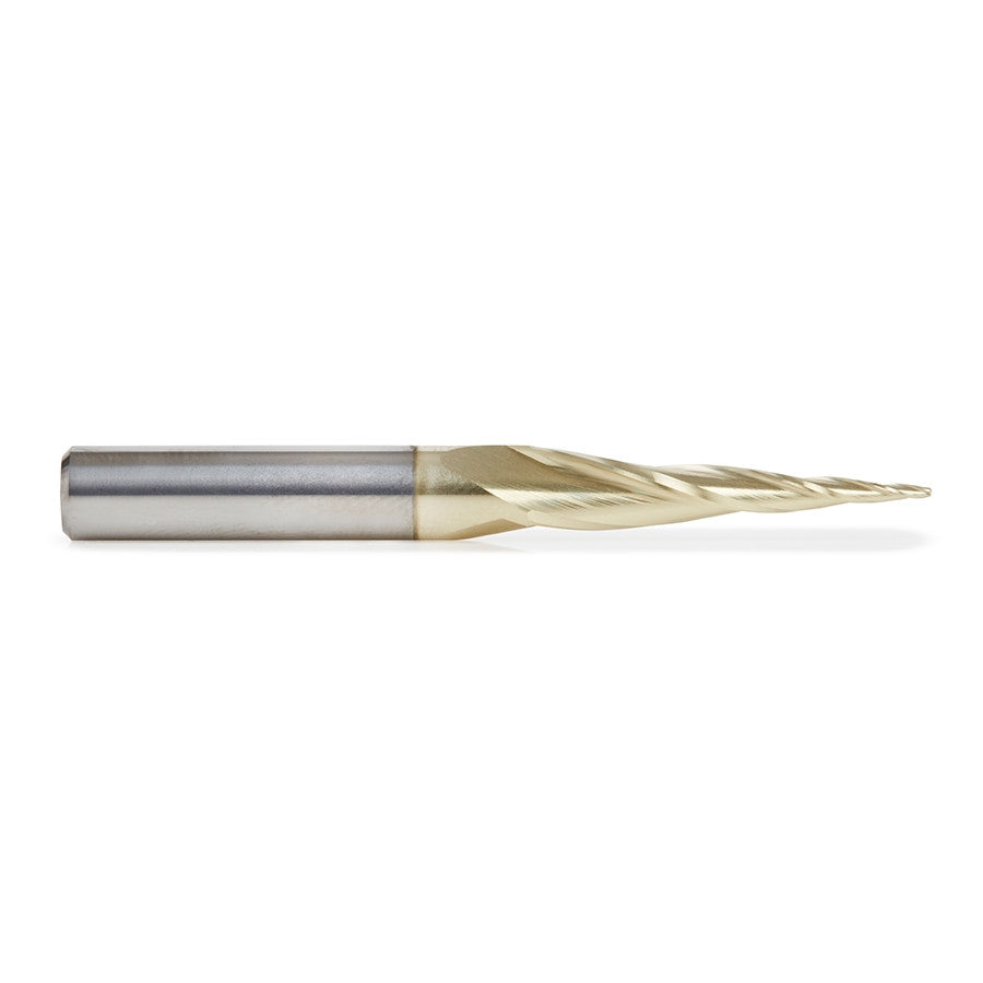 Amana Tool - 46280-S - 1/32 SC TAPERED BALL END ZrN