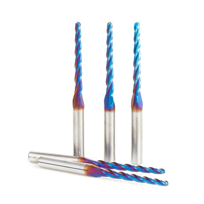 Amana Tool - 46284-K-5 - 5PCS 1/8 CARVING TAPERED SPKEK