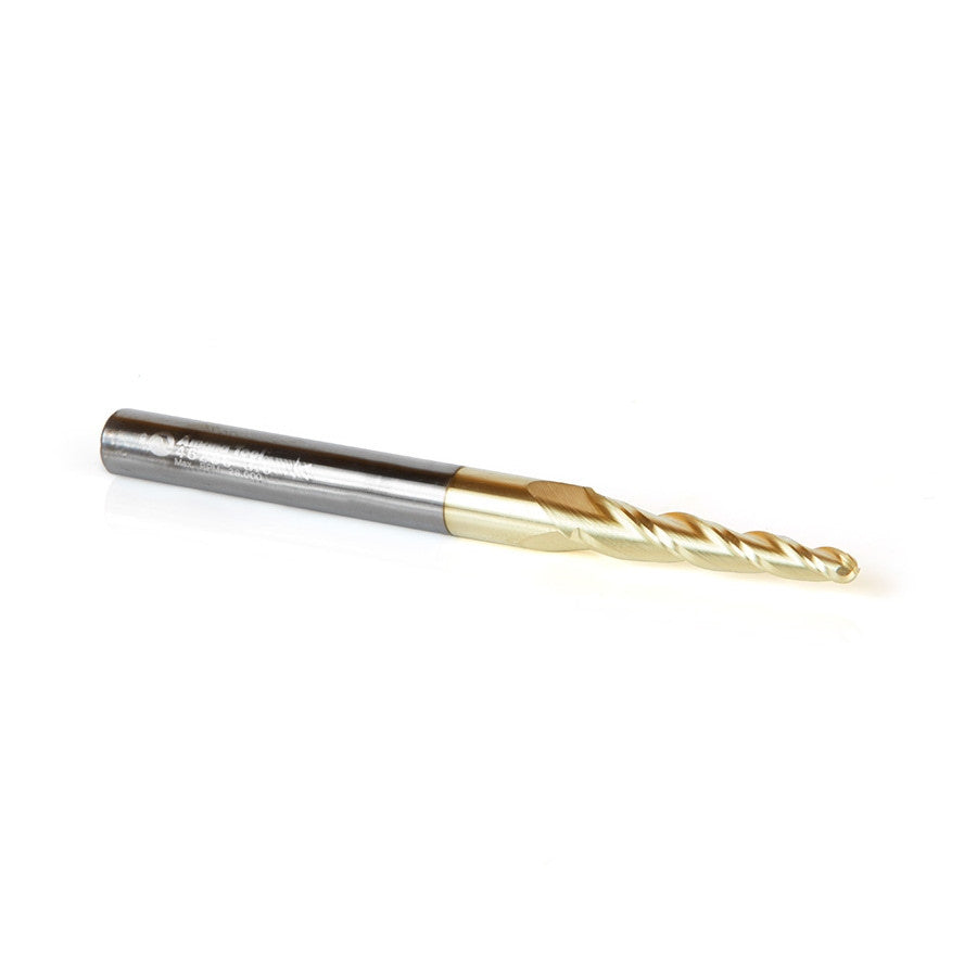 Amana Tool - 46286 - 1/8 CARVING 3D TAPERD BALLNOSE
