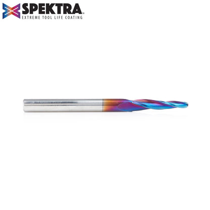 Amana Tool - 46286-K - 1/8 CARVING 3D TAPERD BALLNOSE