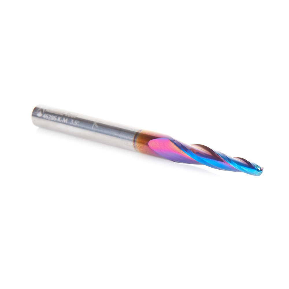Amana Tool - 46286-K-M - 3mm CARVING 3D TAPERD BALLNOSE