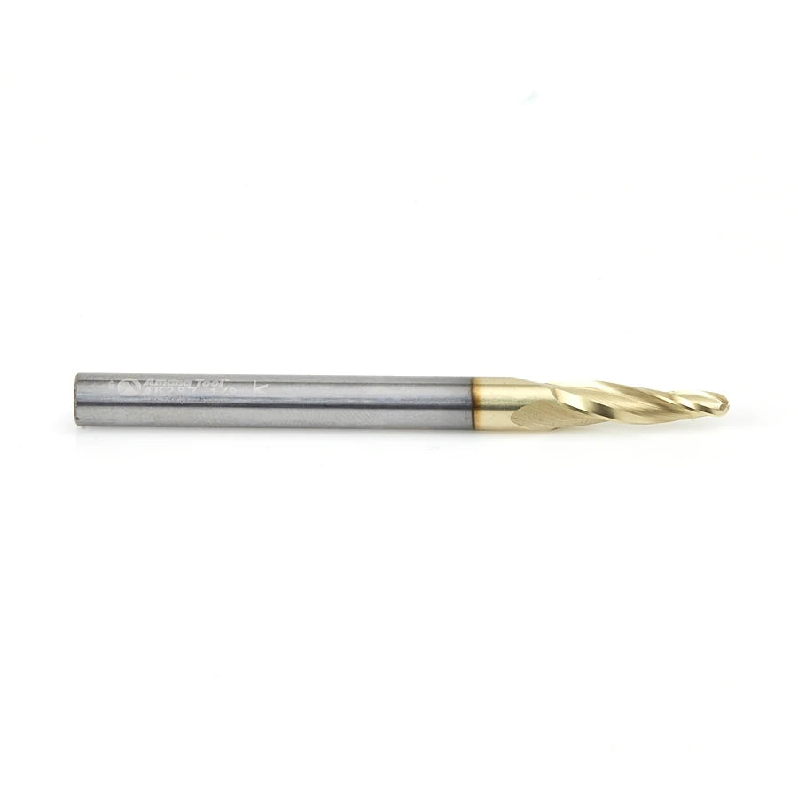 Amana Tool - 46287 - 1/8 CARVING 3D TAPERD BALLNOSE