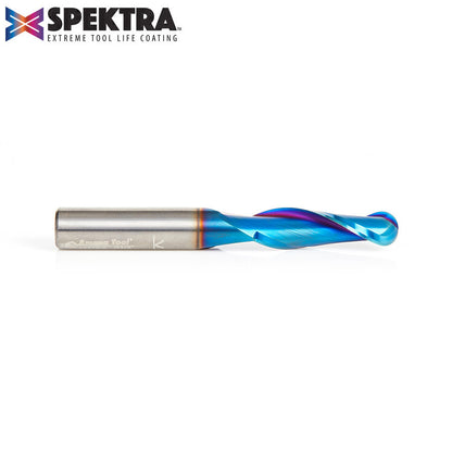 Amana Tool - 46378-K - 3/8" BALLNOSE UPCUT SPEKTRA