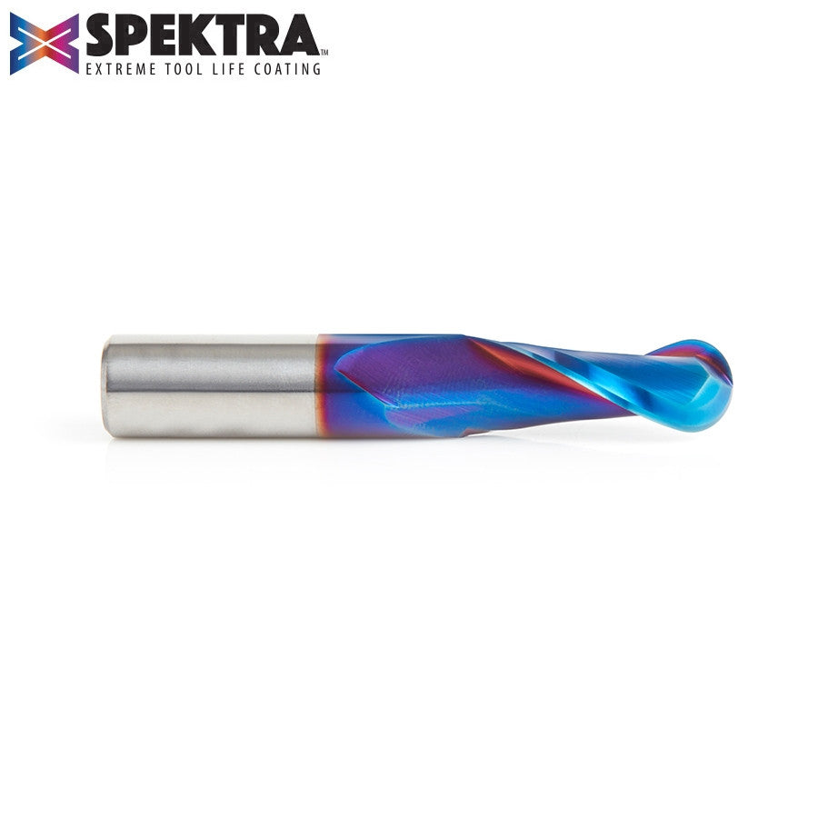 Amana Tool - 46380-K - 1/2" BALLNOSE UPCUT SPEKTRA