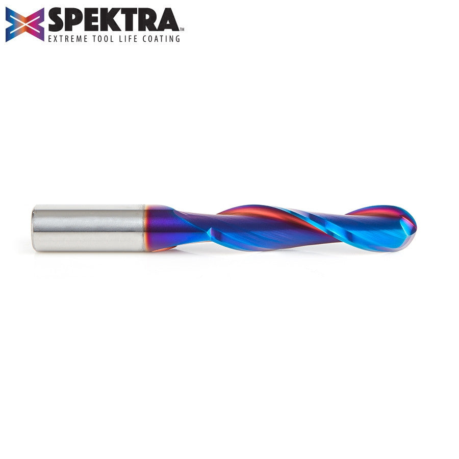 Amana Tool - 46384-K - 1/2" BALLNOSE UPCUT SPEKTRA
