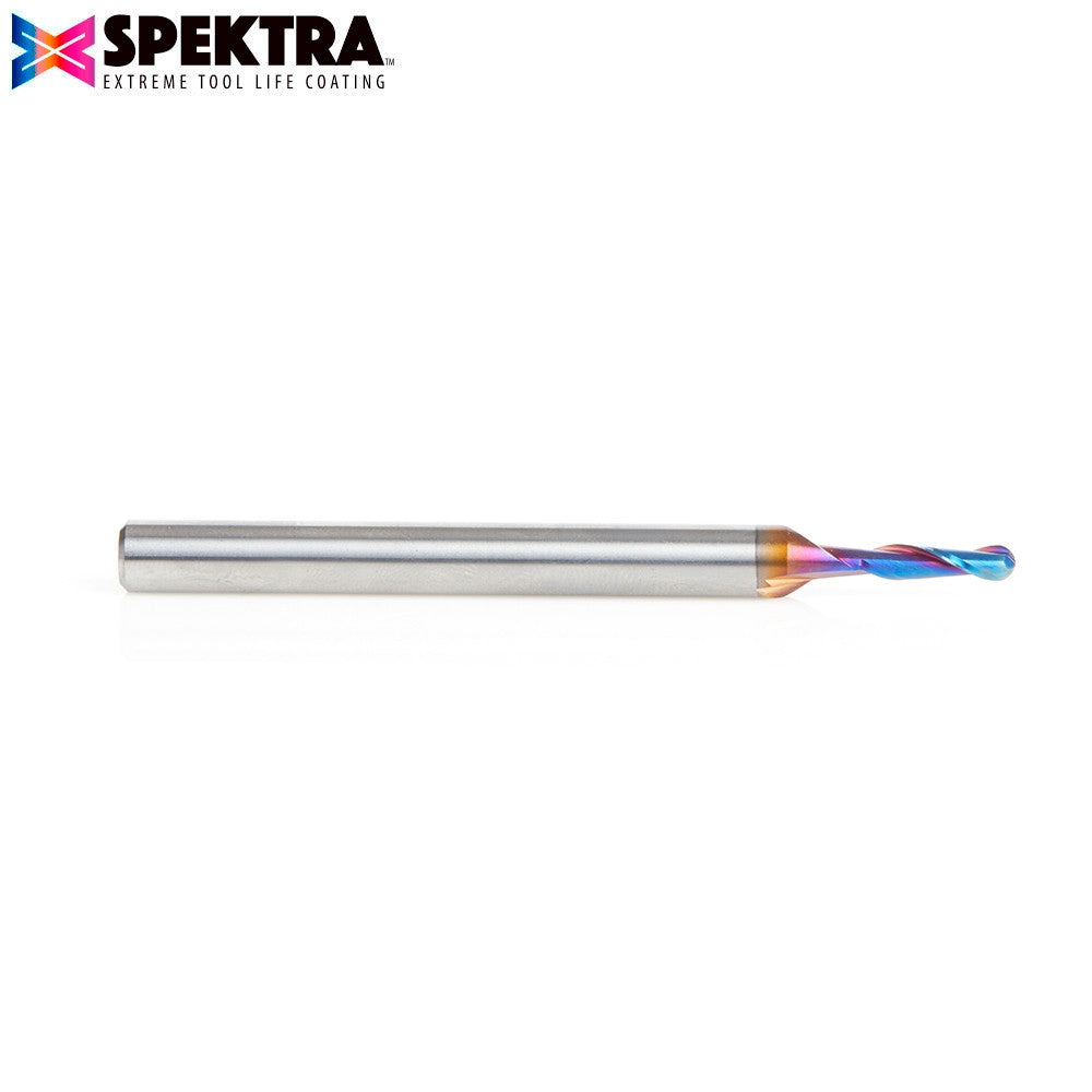 Amana Tool - 46385-K - 1/8" BALLNOSE UPCUT SPEKTRA
