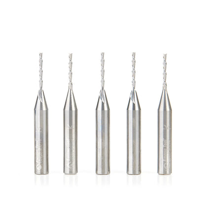 Amana Tool - 46403-5 - 5PCS 1/16" SPIRAL DOWN-CUT