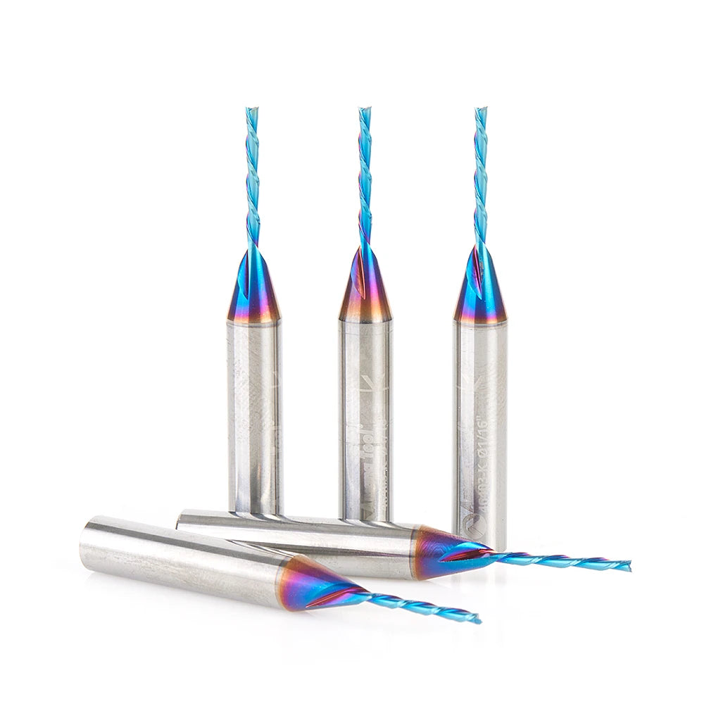 Amana Tool - 46403-K-5 - 5PCS 1/16" SPIRAL DOWN-CUT SPK