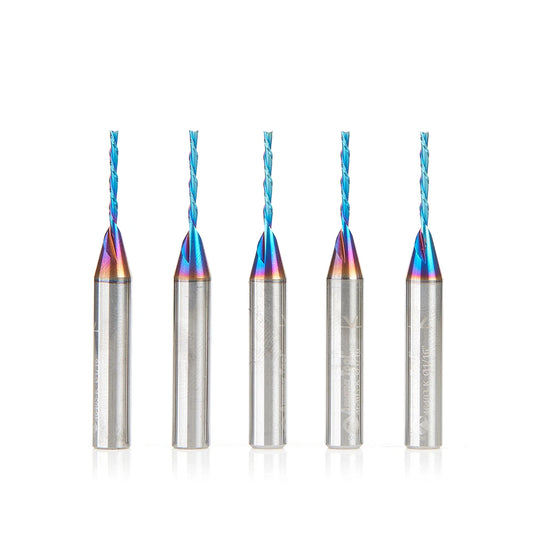 Amana Tool - 46403-K-5 - 5PCS 1/16" SPIRAL DOWN-CUT SPK