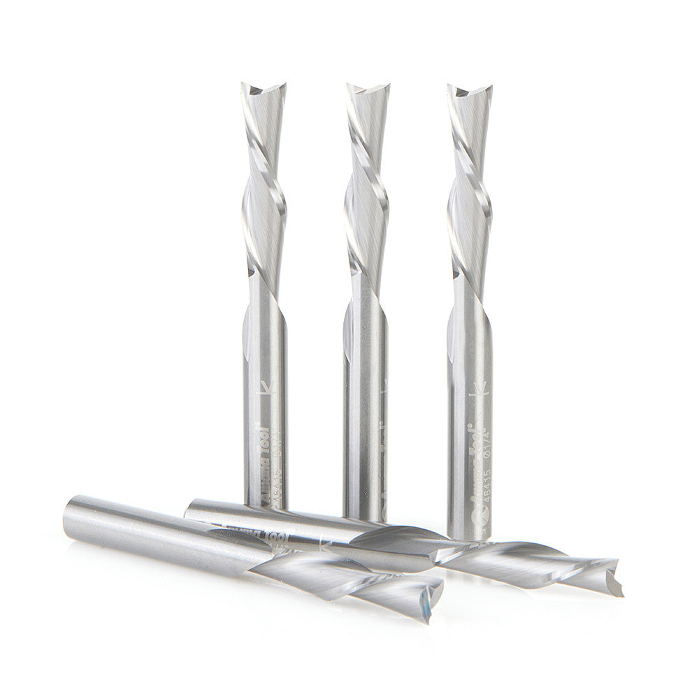 Amana Tool - 46415-5 - 5PCS 1/4"x1/4" SPIRAL DOWNCUT