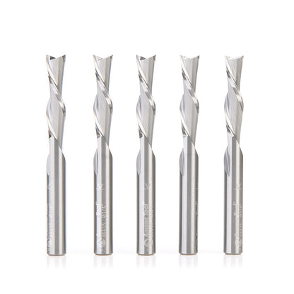 Amana Tool - 46415-5 - 5PCS 1/4"x1/4" SPIRAL DOWNCUT