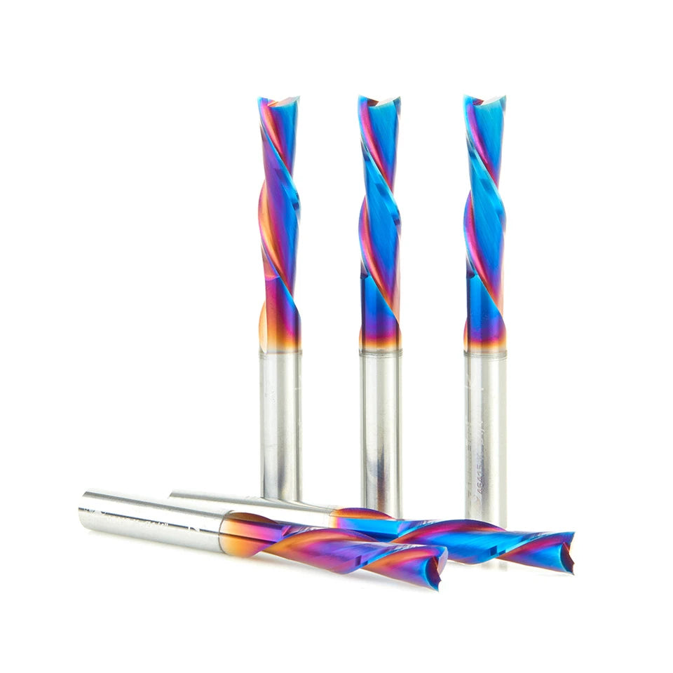 Amana Tool - 46415-K-5 - 5PCS 1/4"SPIRAL DONWCUT SPEKTR
