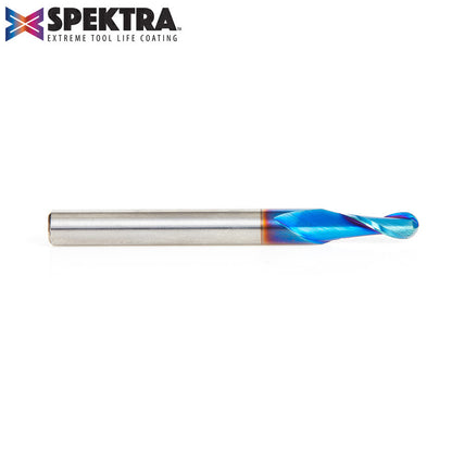 Amana Tool - 46424-K - 3/16" SPIRAL BALL NOSE SPEKTRA