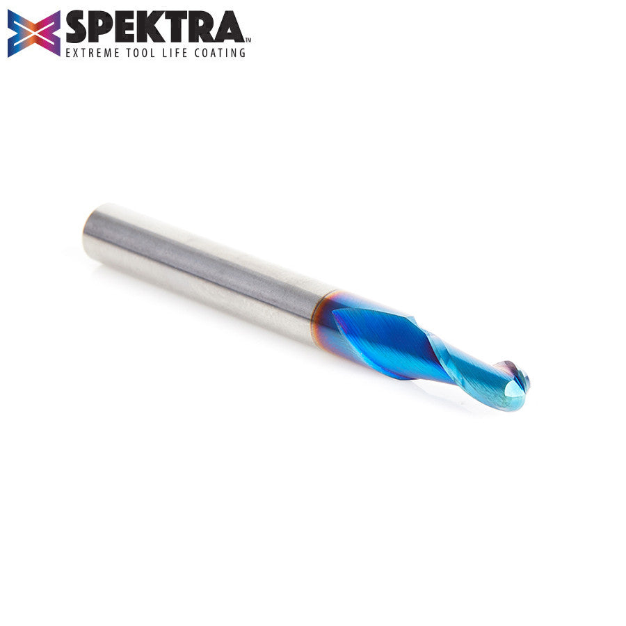 Amana Tool - 46424-K - 3/16" SPIRAL BALL NOSE SPEKTRA