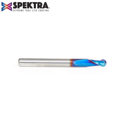 Amana Tool - 46426-K - 1/4" SPIRAL BALL NOSE SPEKTRA