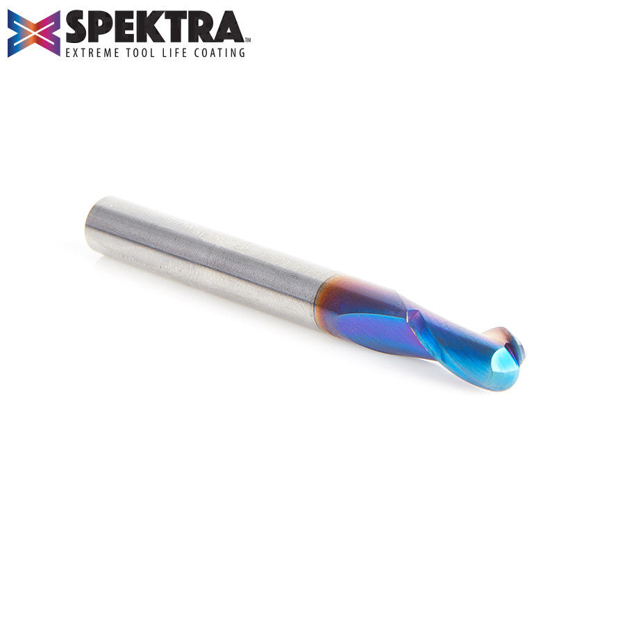 Amana Tool - 46426-K - 1/4" SPIRAL BALL NOSE SPEKTRA