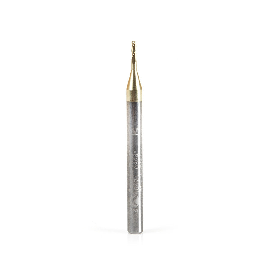 Amana Tool - 46471 - 1.0 mm CARVING 3D BALLNOSE
