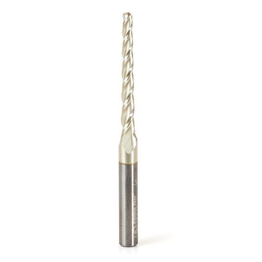 Amana Tool - 46474 - 3.2mmCARVING 3DTAPERD BALLNOSE