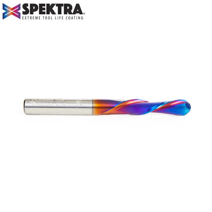 Amana Tool - 46476-K - 1/4"BALLNOSE DOWNCUT SPEKTRA