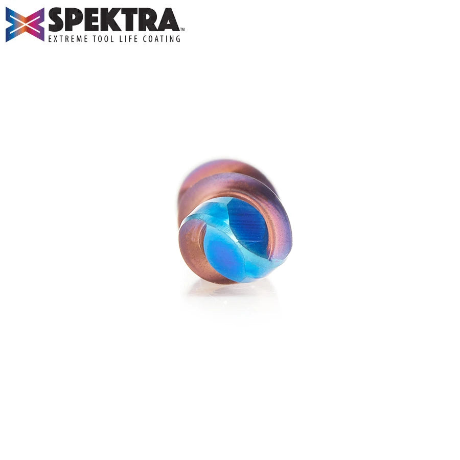 Amana Tool - 46476-K - 1/4"BALLNOSE DOWNCUT SPEKTRA