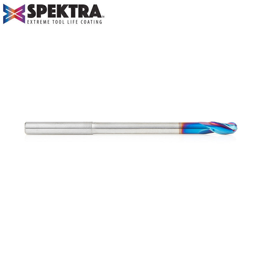 Amana Tool - 46490-K - 1/4 CARVING 3D BALLNOSE SPEKTR