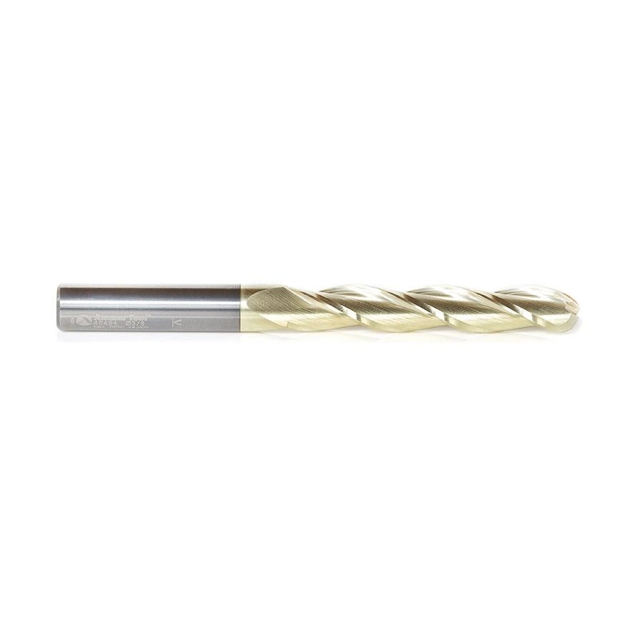 Amana Tool - 46494 - 3/8 CARVING 3D BALL NOSE ZrN