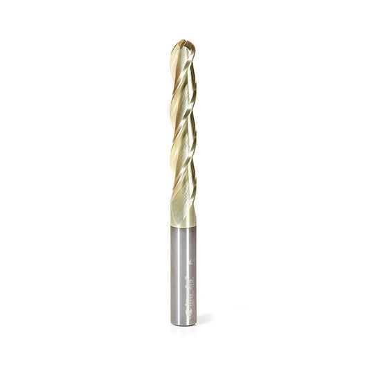 Amana Tool - 46494 - 3/8 CARVING 3D BALL NOSE ZrN