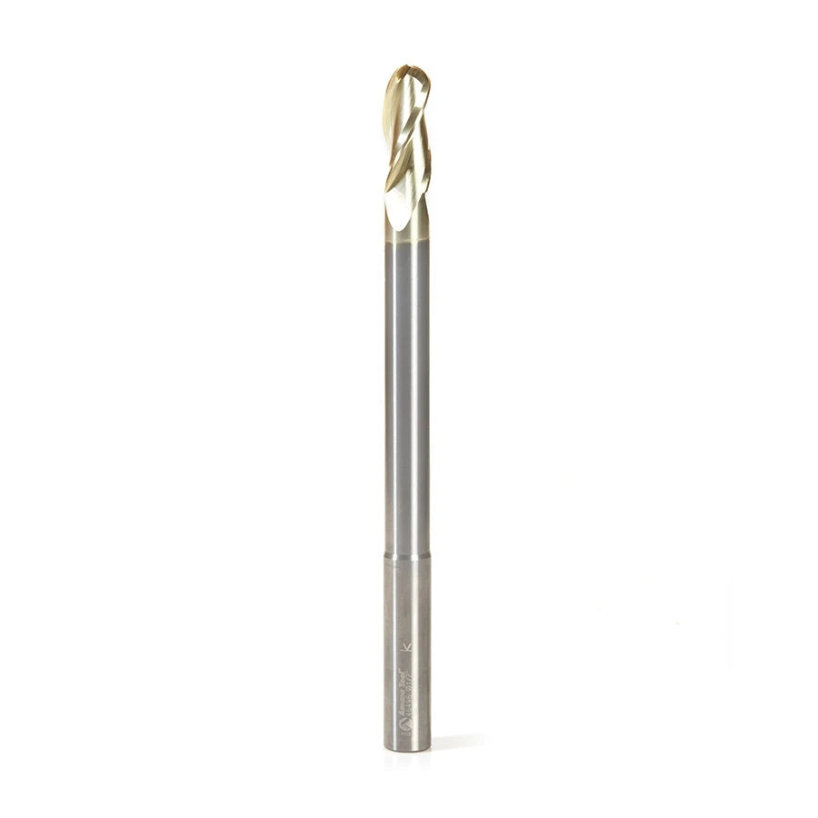 Amana Tool - 46496 - 1/2 CARVING 3D BALL NOSE ZrN