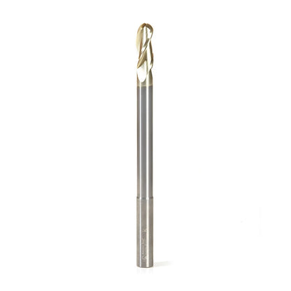 Amana Tool - 46496 - 1/2 CARVING 3D BALL NOSE ZrN