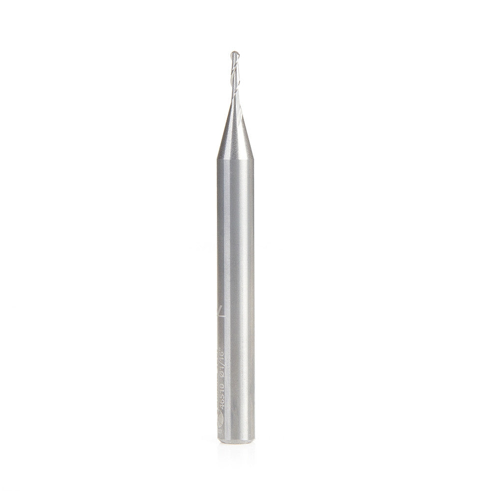 Amana Tool - 46510 - S.C SPIRAL BALLNOSE UPCUT 1/16