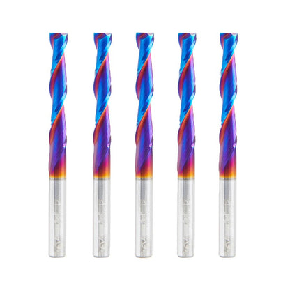 Amana Tool - 46577-K-5 - 5PCS 1/4 CARVING 3D STRAIGHT S