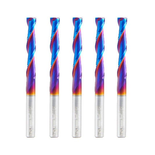 Amana Tool - 46577-K-5 - 5PCS 1/4 CARVING 3D STRAIGHT S