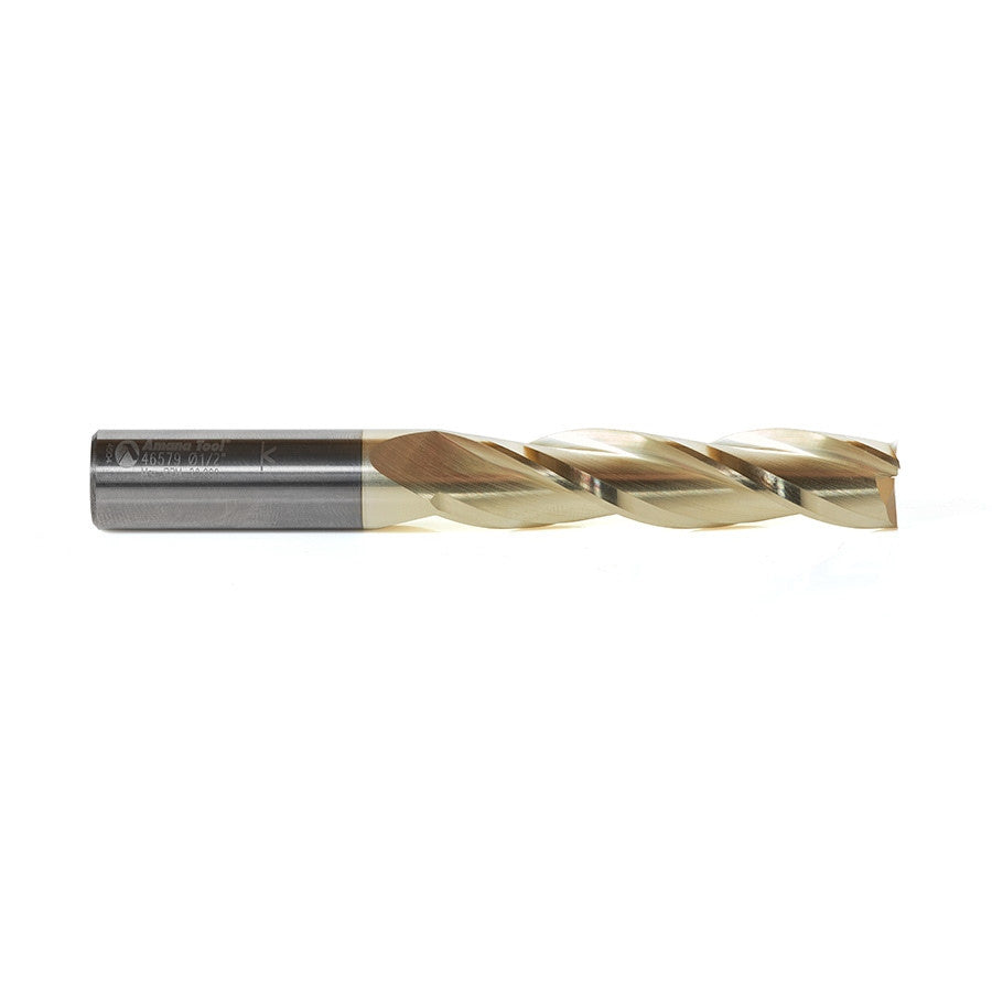 Amana Tool - 46579 - 1/2 CARVING 3D STRAIGHT  ZrN
